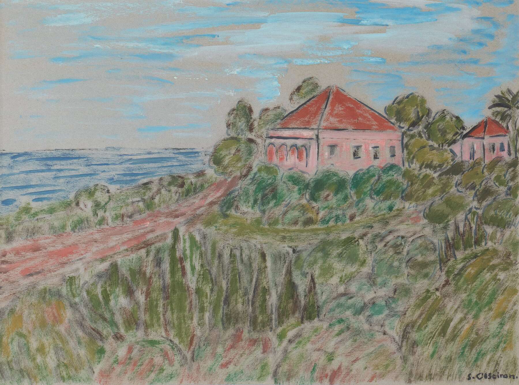 gallery artwork titled: Lebanese Landscape image alt