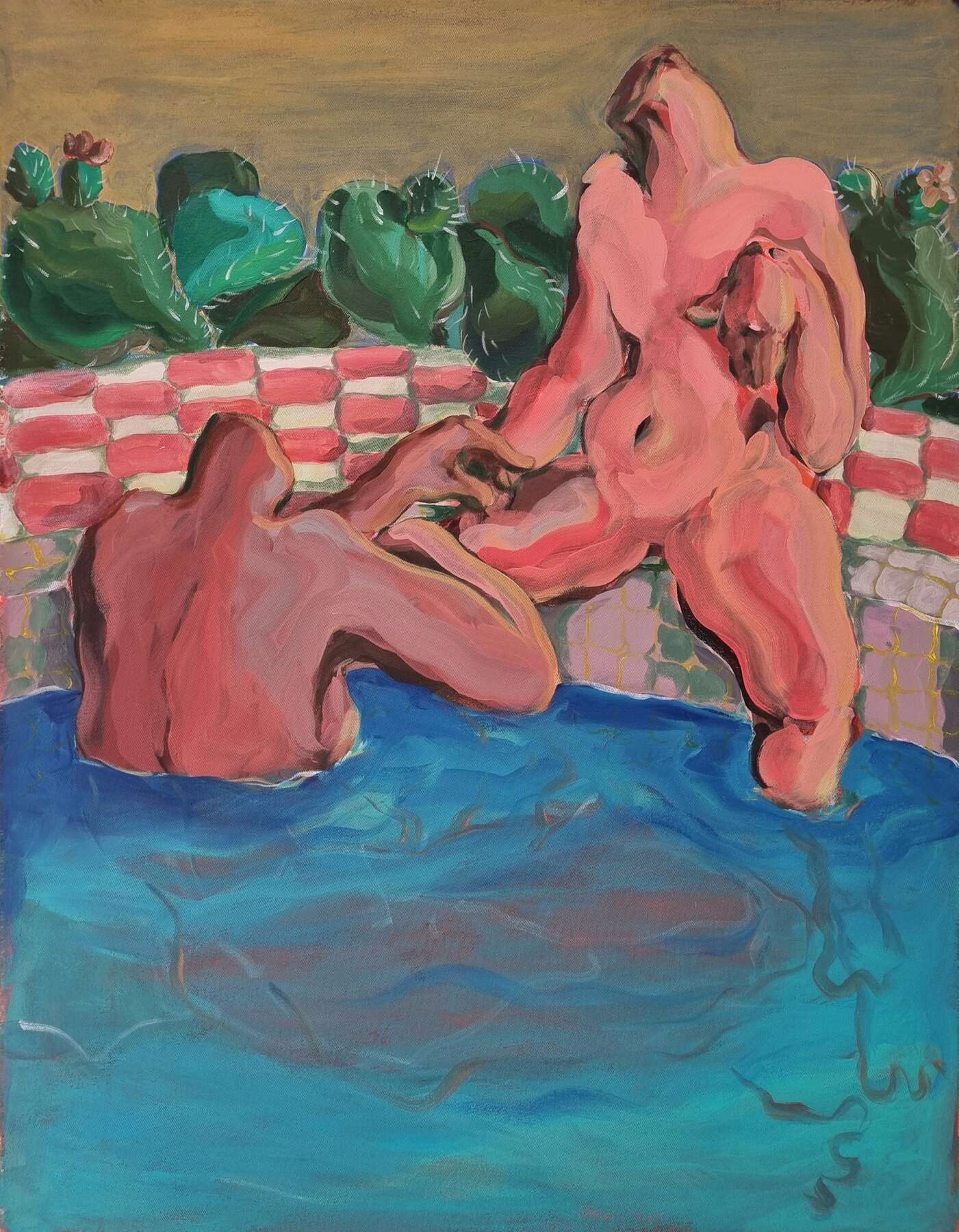 gallery artwork titled: Recapturing a Date by the Pool image alt