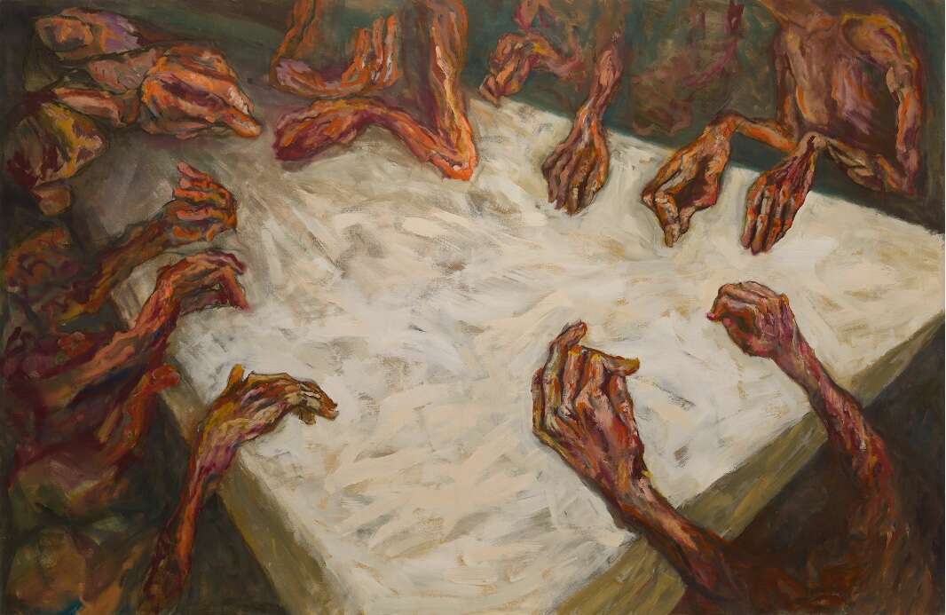 gallery artwork titled: Meeting of Might  image alt