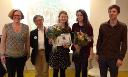 Student Laura Nys wint Johanna Naberprijs 2015