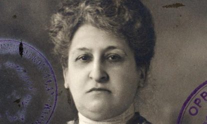 paspoort van Aletta Jacobs Het ‘paspoort’ of reisdocument van Aletta Jacobs