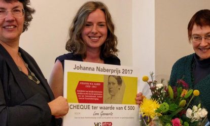 Lore Goovaerts wint Johanna Naberprijs