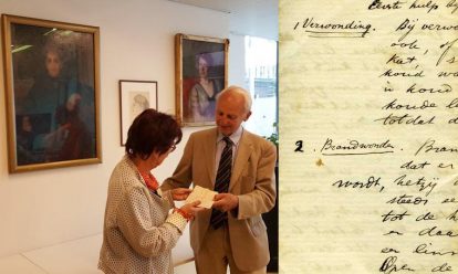 overhandiging brieven van aletta jacobs aan atria Schenking brieven van Aletta Jacobs