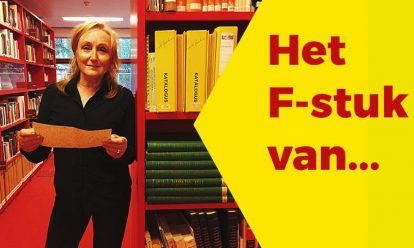 Het ‘F-stuk’: Djoeke Veeninga