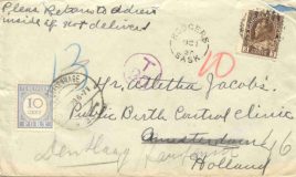 brief aan Aletta Jacobs - 1920