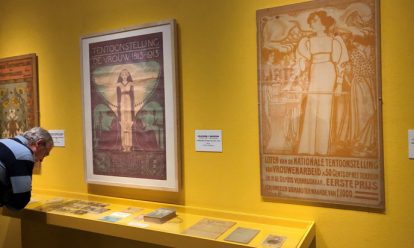 affiches uit collectie iav atria op tentoonstelling strijd in groninger museum