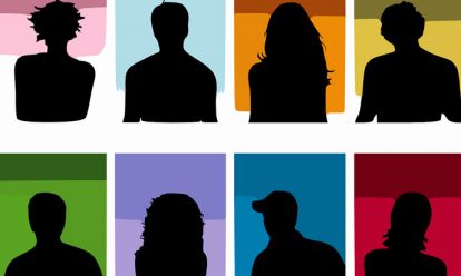 silhouetten diverse personas Omgaan met seksualiteit op middelbare scholen