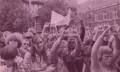 eerste homodemonstratie in amsterdam in 1977 De stad was van ons: radicaal feminisme in de jaren ‘70