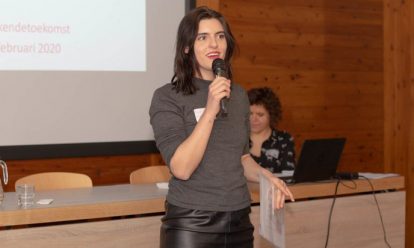 sophie heesen op expermeeting gemeentepolitiek en genderstereotypering Expertmeeting gemeentepolitiek & genderstereotypering