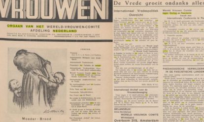 paginas uit tijdschrift vrouwen in portal delpher Vrouwentijdschriften online op historische portal Delpher