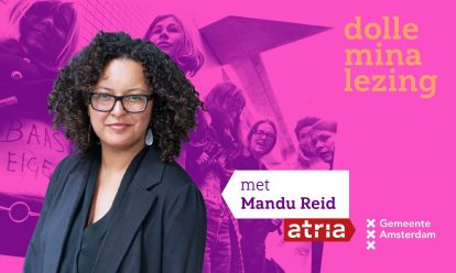 Dolle Mina lezing met Mandu Reid Dolle Mina lezing met Mandu Reid
