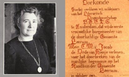 The first female mayors The first female mayors