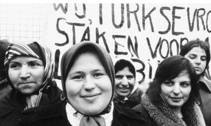 Turkish women on strike Turkish women on strike