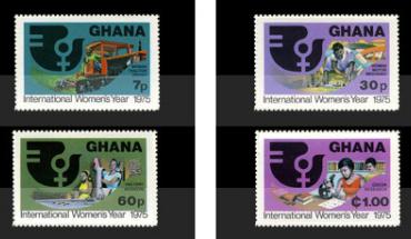 collection highlight stamps from ghana