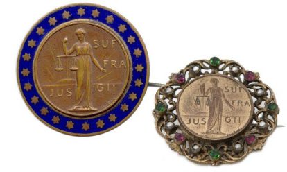 Brooches for women’s suffrage Brooches for women’s suffrage