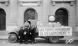lorry with signed petitions for peace 1932 lorry with signed petitions for peace 1932