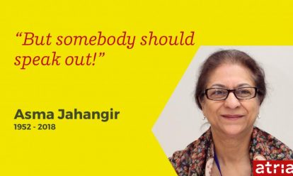 Unforgettable Women: Asma Jahangir