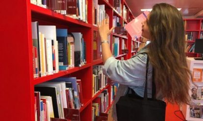 nathalie in library atria Customer service