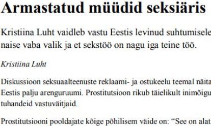 Armastatud müüdid seksiäris Armastatud müüdid seksiäris