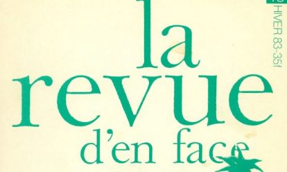 Féminisme, matérialisme, radicalisme Féminisme, matérialisme, radicalisme