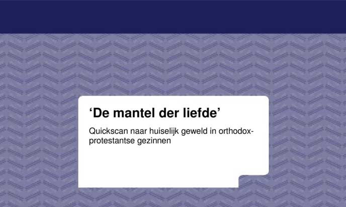 Huiselijk geweld in orthodox-protestantse gezinnen