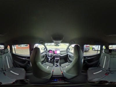 360° Innenansicht Skoda Kodiaq      Sportline 2.0 TDI DSG 4x4 / 7-Sitze StHz  