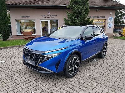 360° Außenansicht Nissan Qashqai      TEKNA+ 1.3 DIG-T MHEV 116kw Xtronic 20Zoll Sitzh. Lenkradh. Vollausstattung  