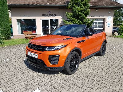 360° Außenansicht Land Rover Range Rover Evoque      Cabrio 2.0 Si4, HSE Dynamic DesignPaket Black SideAssist LederPaket LED Sitzh. Fronts.hzb.  