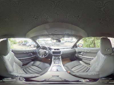 360° Innenansicht Land Rover Range Rover Evoque      Cabrio 2.0 Si4, HSE Dynamic DesignPaket Black SideAssist LederPaket LED Sitzh. Fronts.hzb.  