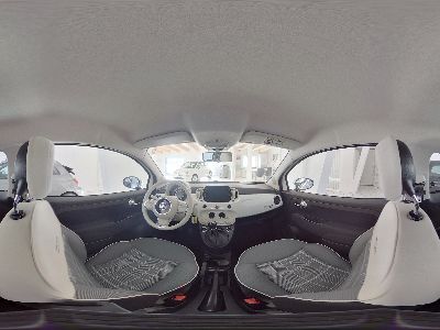 Fiat 500 Lounge 1,2 Serie7, Modell 2020, Uconnect Radio mit 7"-HD-Touchscreen, Apple Car Play, Klimaautomatik, 16"-Leichtmetallfelgen, Notrad, Parksensoren hinten uvm. 