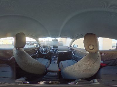 360° Innenansicht Audi Q2      Komfortpaket Konnektivitätpaket  