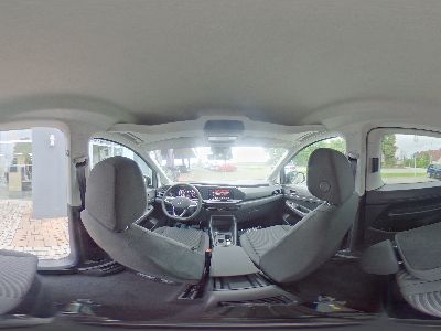 360° Innenansicht Volkswagen Caddy      1.5 TSI Maxi DSG-AUTOMATIK 7-SITZER + LANGER RADSTAND! KLIMAAUTOMATIK-ANHÄNGERKUPPLUNG-TEMPOMAT+ACC-SITZHEIZUNG-PDC VORNE+HINTEN-KAMERA-APP CONNECT - SOFORT VERFÜGBAR !  