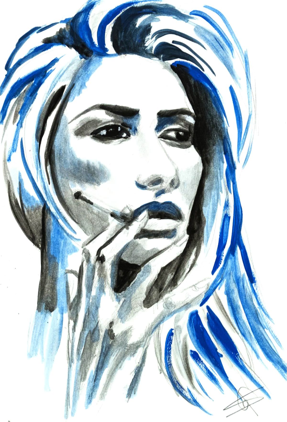 The smoker - Samantha Gandin