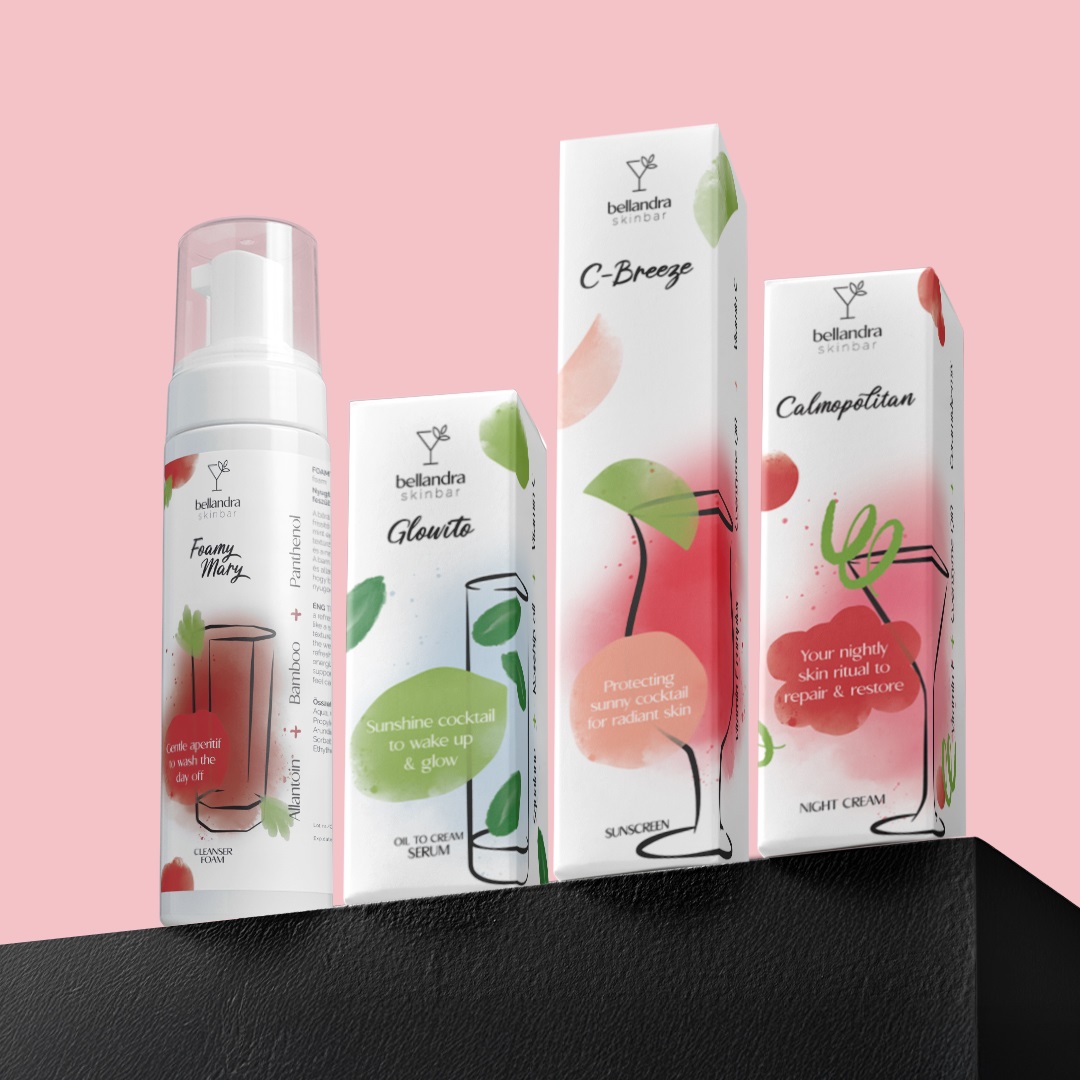 Bellandra Glow Bar ragyogásfokozó bőrvédő rutin