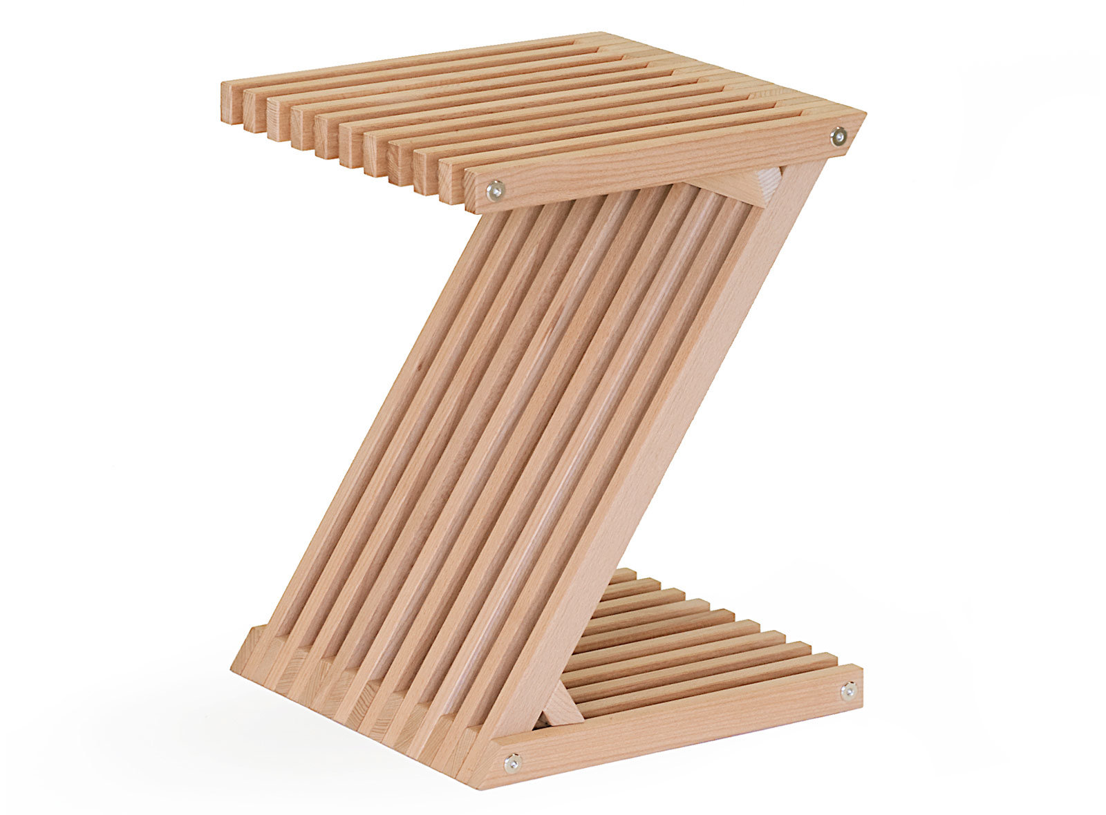 Z-Hocker Buche von Lori Mettler Z-Hocker Buche