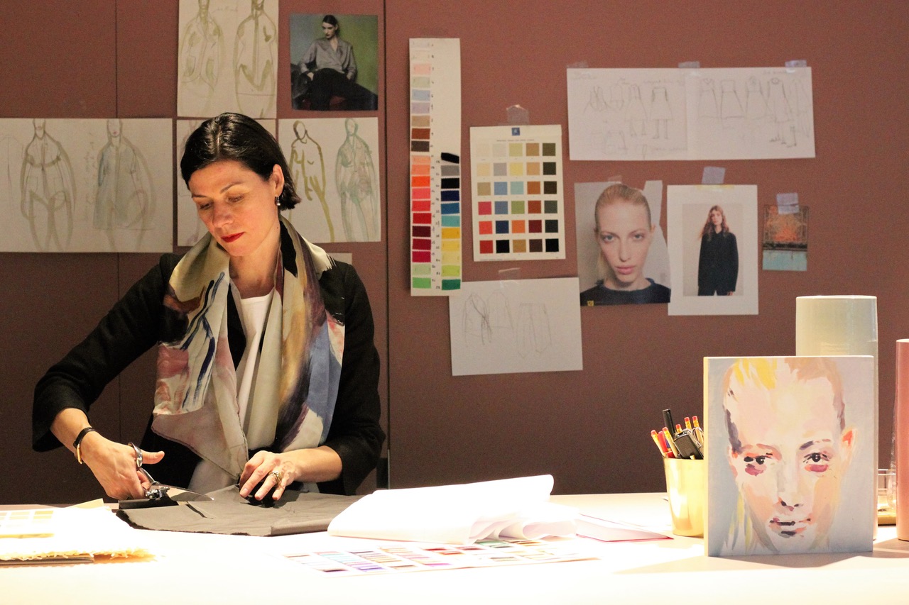 Modedesignerin Simone Klemm Atelier Zürich Modedesignerin Simone Klemm Atelier Zürich