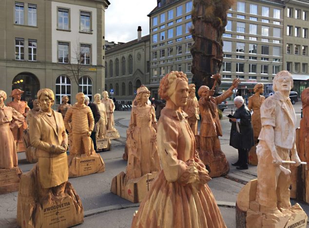 Woodvetia – Aktion für mehr Schweizer Holz" 2017 Woodvetia – Aktion für mehr Schweizer Holz" gab 2017