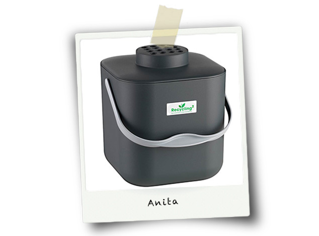 Komposteimer mit Aktivkohlenfilter von Stöckli Komposteimer mit Aktivkohlenfilter von Stöckli