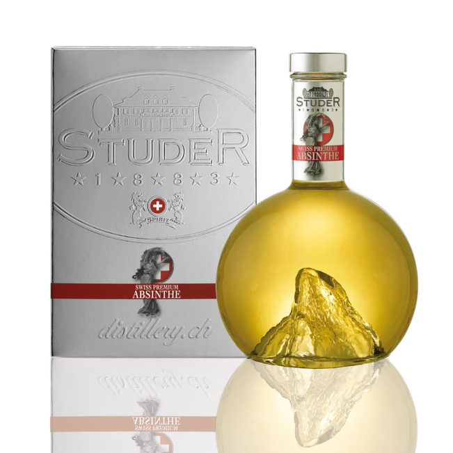 Aromatischer Absinthe aus der Distillerie Studer Bestswiss.ch