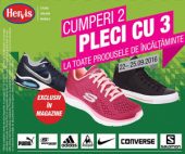 Cumperi 2 și pleci cu 3 la Hervis 2020