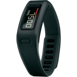 Die Garmin Vivofit, ganze ohne irgendwelche Smart-Sachen.