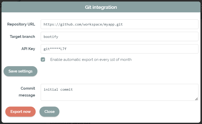 Git settings available in the Professional plan Git settings available in the Professional plan