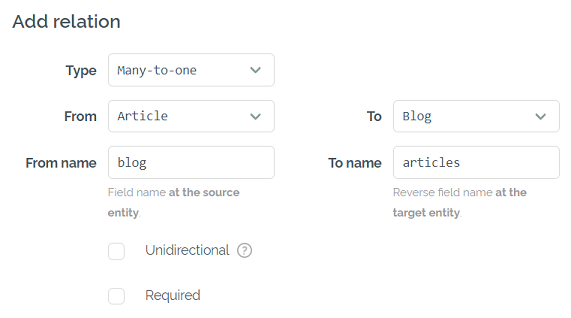 Creating a Many-to-one relationship in Bootify Creating a Many-to-one relationship in Bootify
