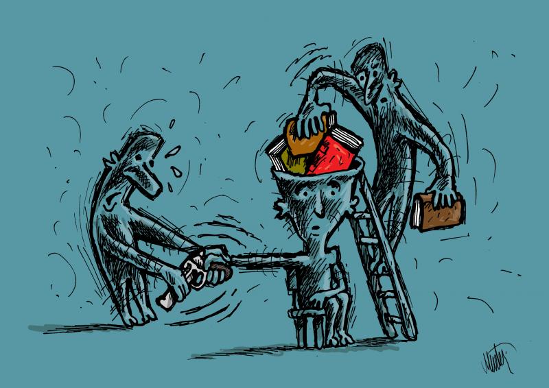 Cartoon by Murteza Albayrak