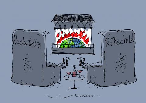 Rothschild Rockefeller war peace