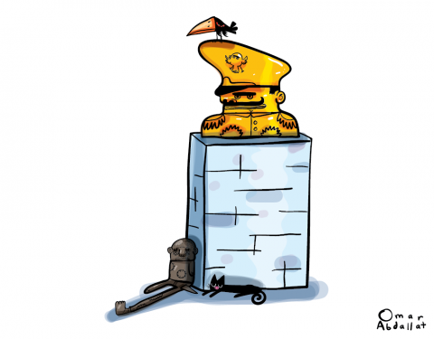 Cartoon about dictatorship