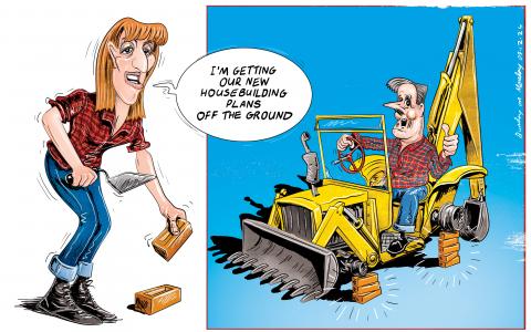 Angela Rayner's promise to reform planning processes to deliver extremely ambitious housebuilding targets is greeted with scepticism.