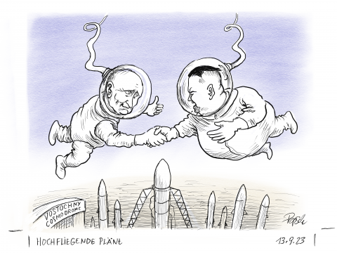 Wladimir Putin Meers Kim Jong Un