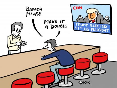 Trump wins the election