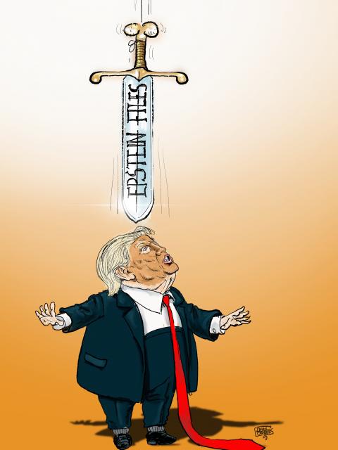 The sword of Damocles